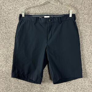 Ibkul Men's Size 32 Blue Nylon UPF 50+ Golf Shorts